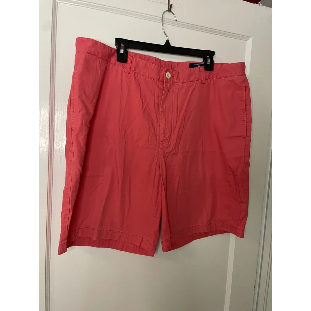 Vineyard Vines Men's 40‎ Salmon Pink Classic Chino Shorts
